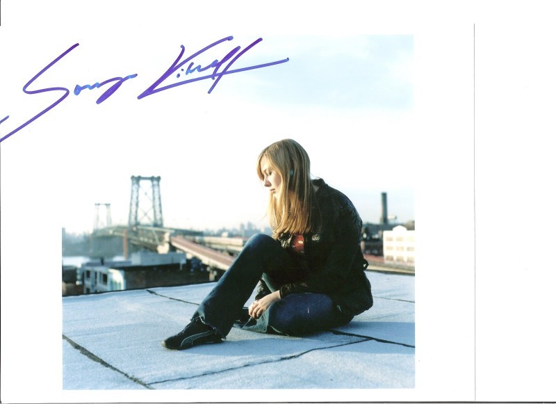 Guaranteed 8x10 Autographed by singer Sonya Kitchell