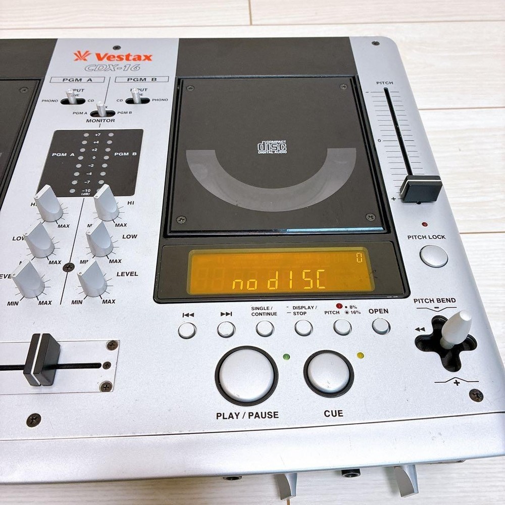 VESTAX Dual CD Player CDX-16 JUNK