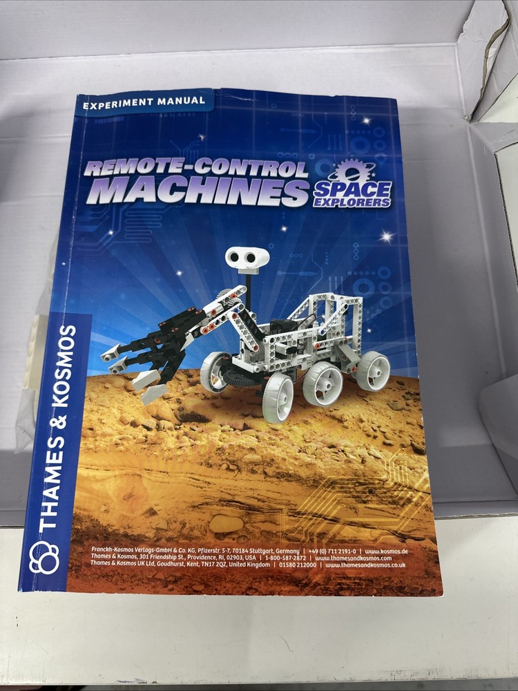 Thames & Kosmos Remote-Control Machines: Space Explorers Incomplete For Parts