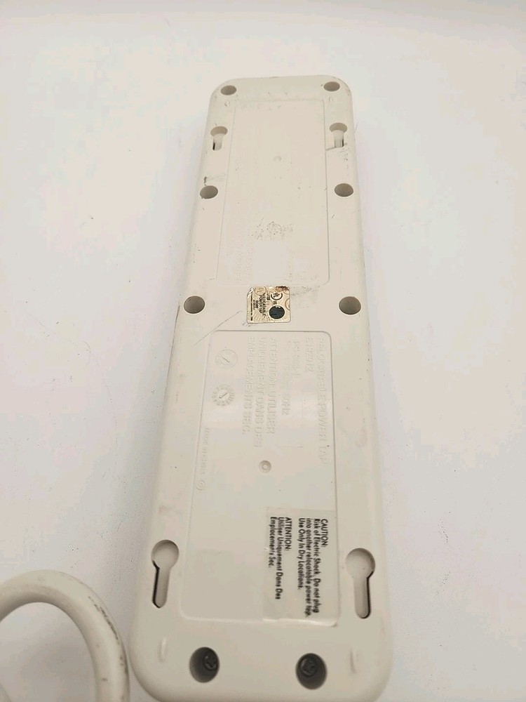 8-Outlet Surge Protector Extension Cord with Timer and Reset - Pre-Owned