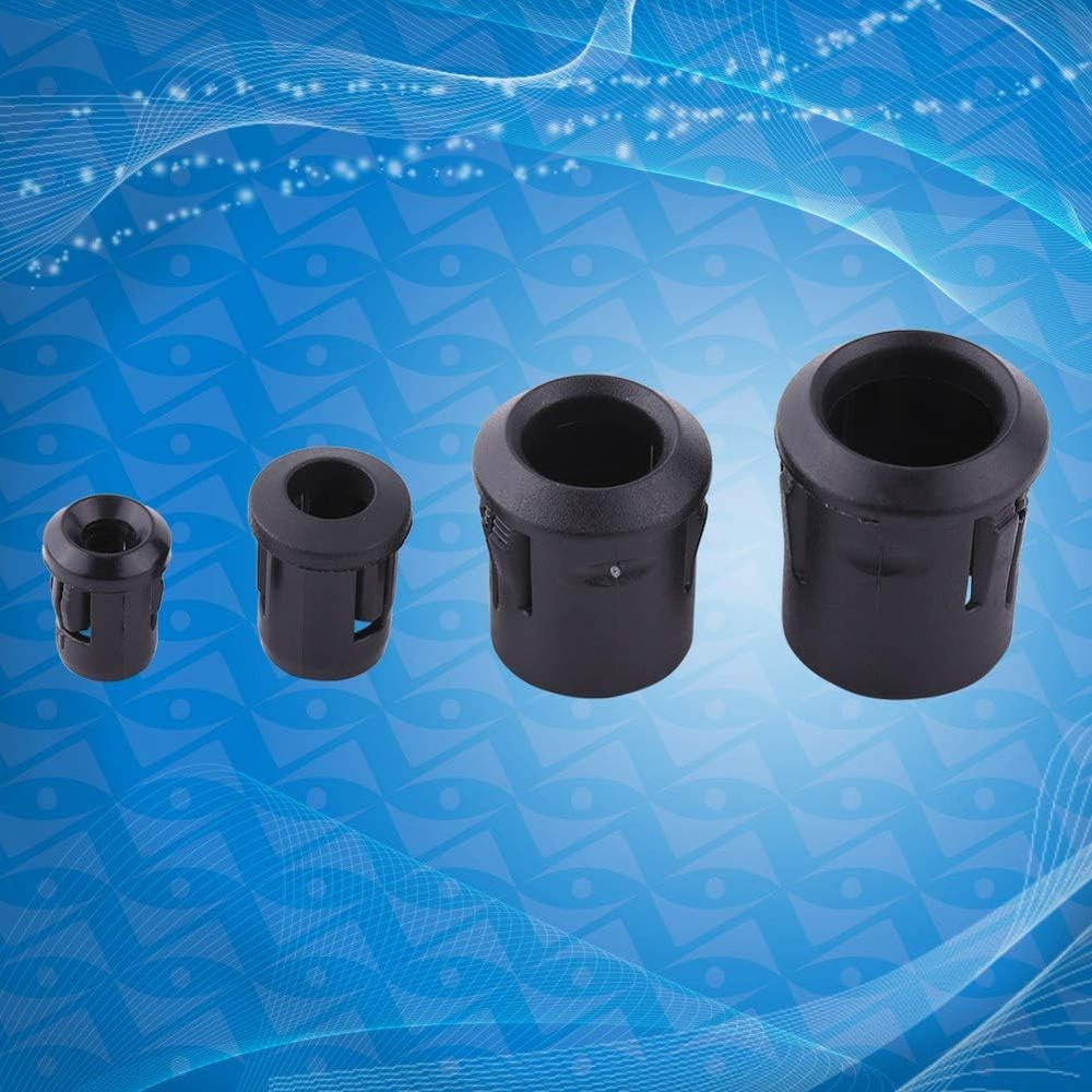 3Mm LED Holders Plastic Bezel Mount Socket Clips Black Lamp Holder 50PCS Kit