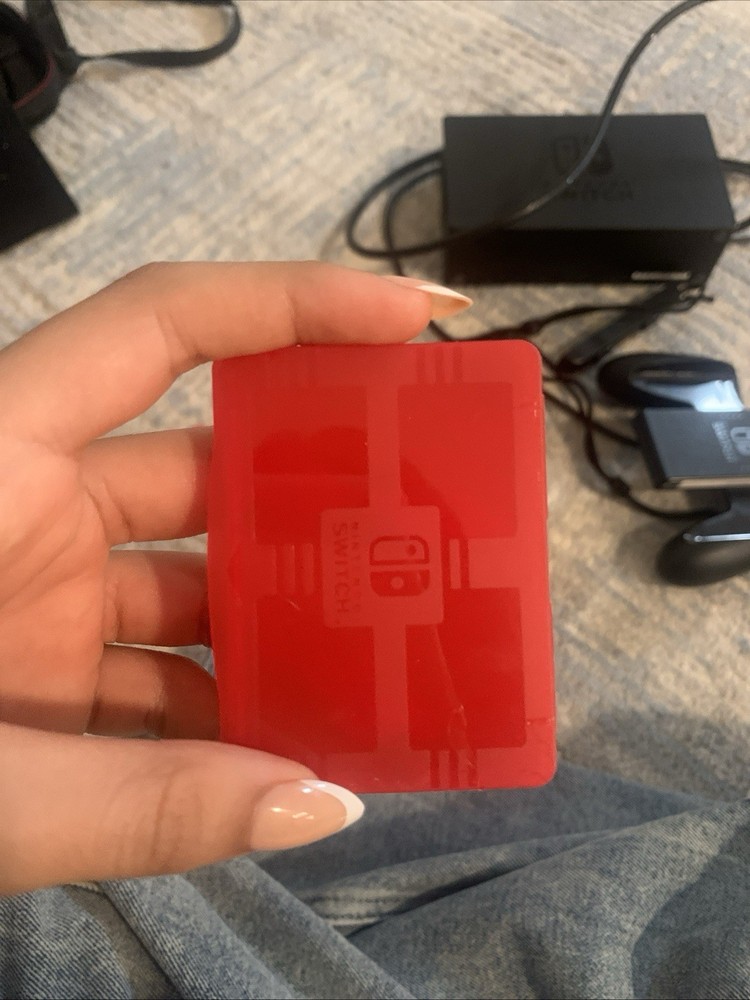 Nintendo Switch Console Bundle Super Mario Bros. U Deluxe Joy-Con Dock Grip Case