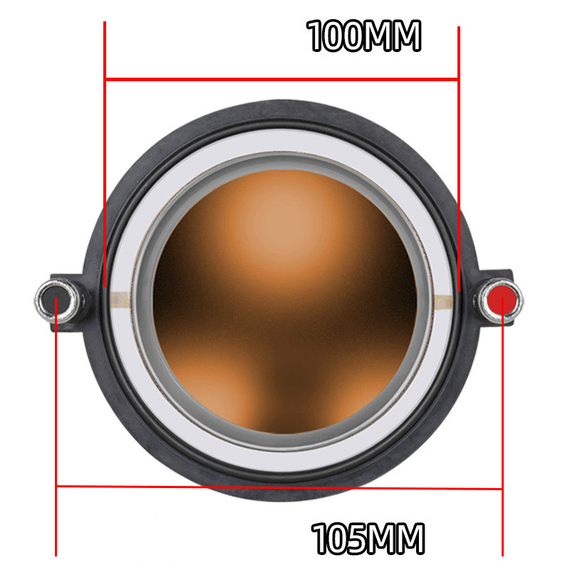 2PC Diaphragm Replacement 74.5mm Titanium Coil Driver 8 ohm Speaker US SHIP