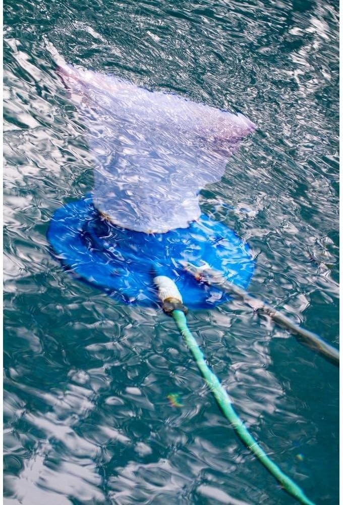Durable Pull & Lock Mesh Bag for Efficient Pool Leaf Cleaning - 1