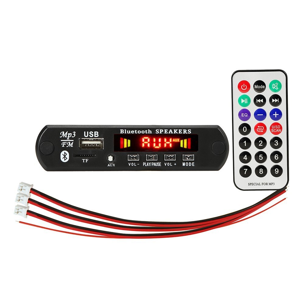 Bluetooth 5.0 2x25W Amplifier MP3 Decoder Board Car Radio Module Music Player