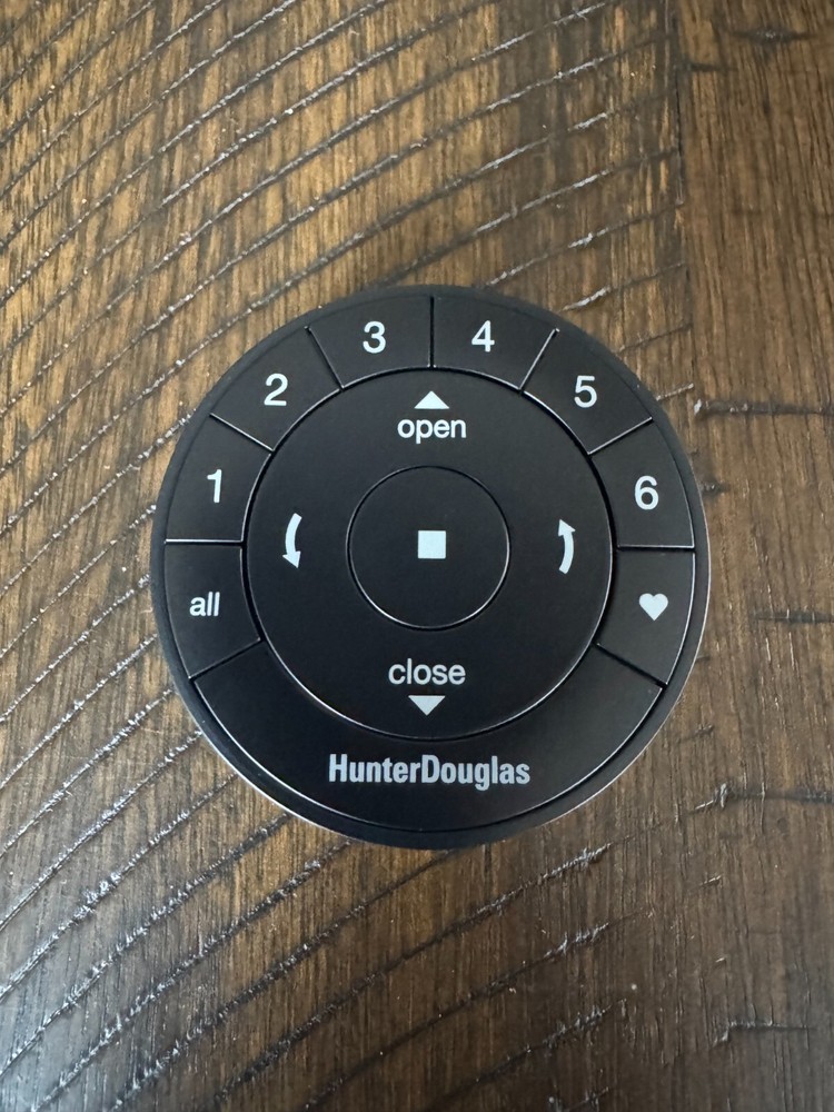 Hunter Douglas PowerView Generation 2 New Black Remote ONLY