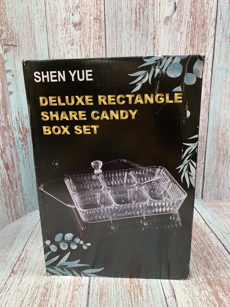 Deluxe Rectangle Share Candy Box Set(4SETS)New