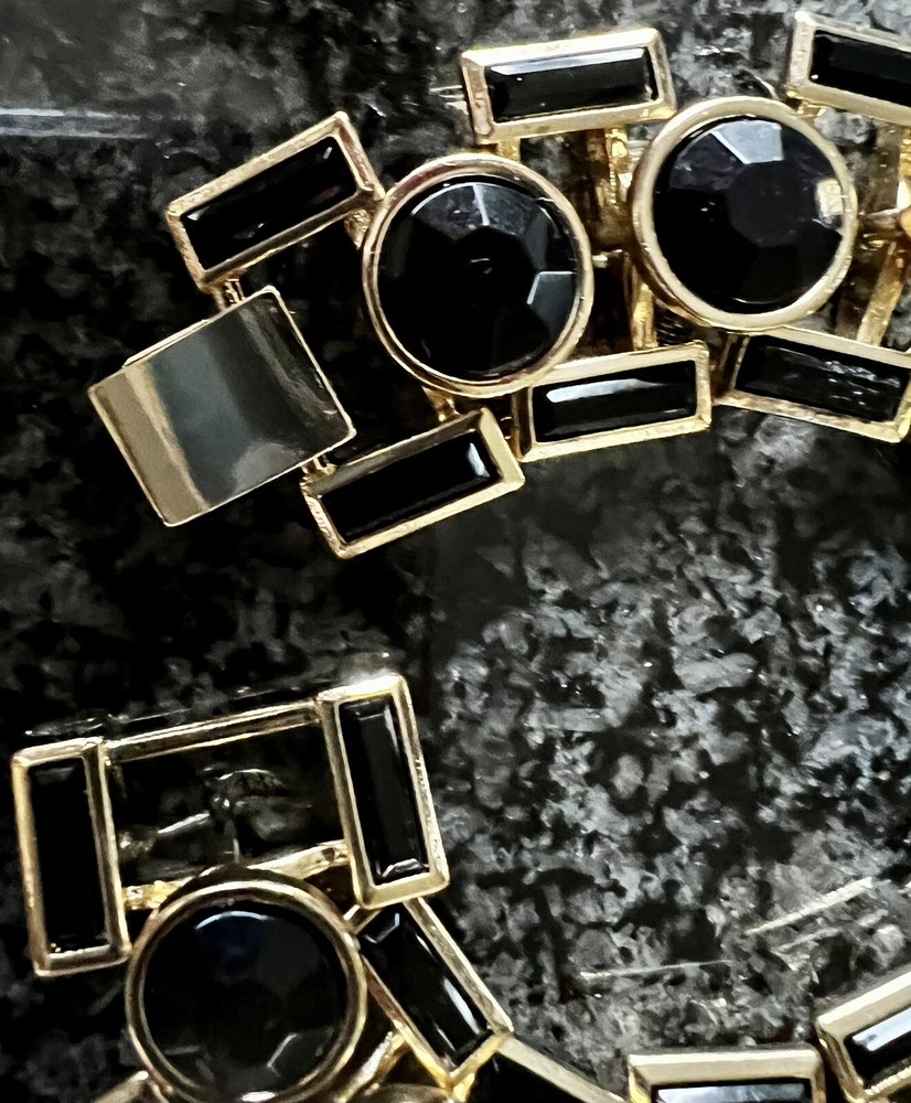 Mid Century Statement Bracelet 8” Long