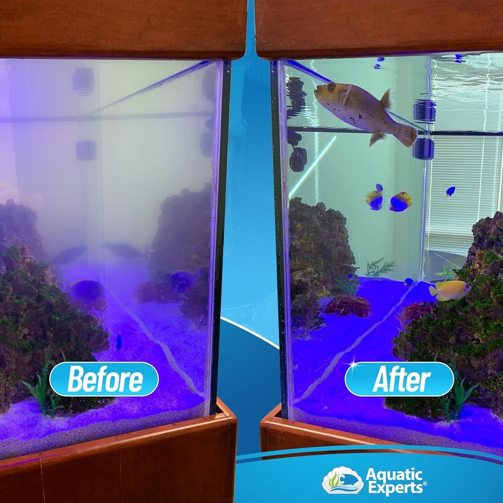 Efficient Debris-Trapping Filter Socks - Enhance Aquarium Water Quality, 2 Pack