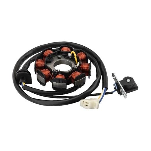 8 Coil 3 Wire Magneto Stator Coil Ignition Generator Replacement For Dio50