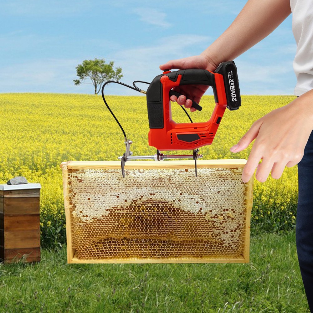Electric Bee Remover Portable Bee Shaker Handheld Beehive Frame Shaking Machine