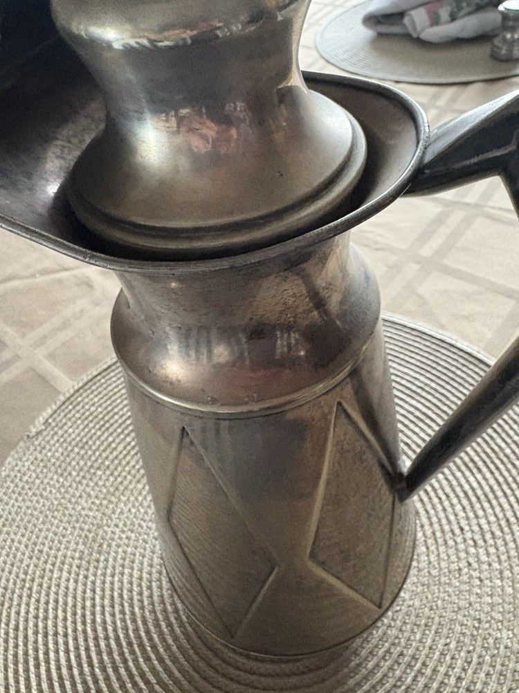 Crescent Silver Vintage Coffee Carafe