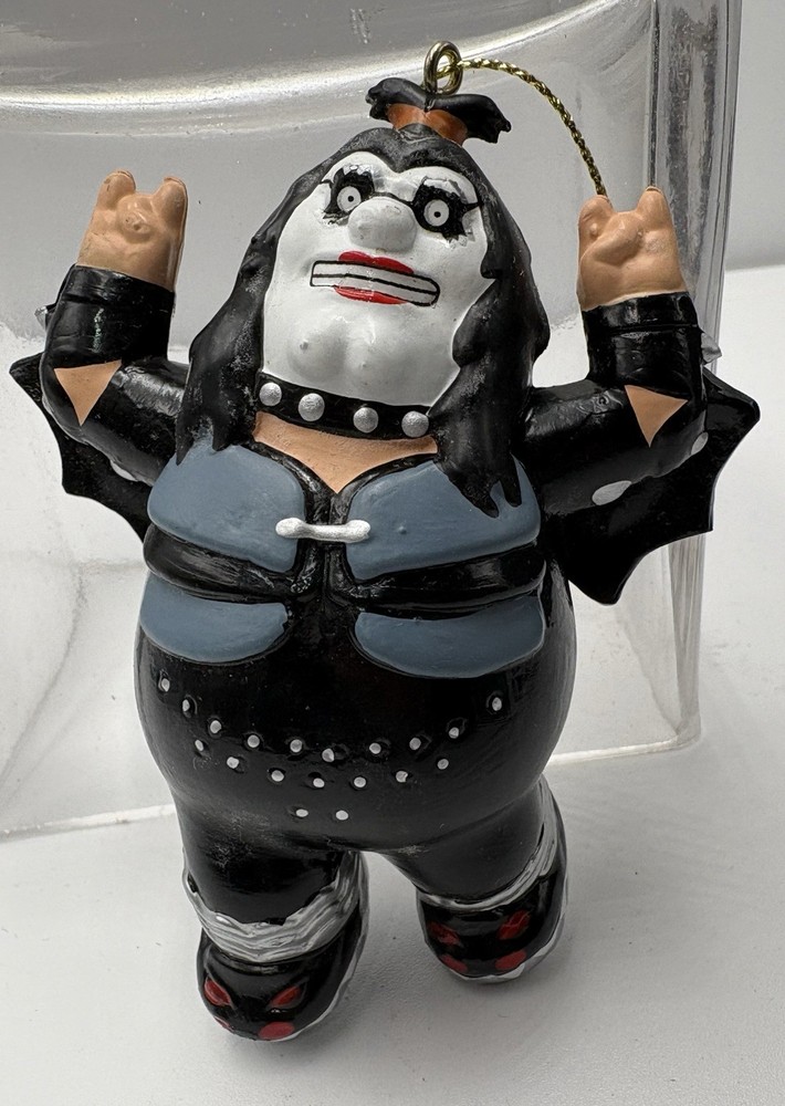 Kiss Family Guy Peter Christmas Ornament Gene Simmons 2013 The Demon Figure