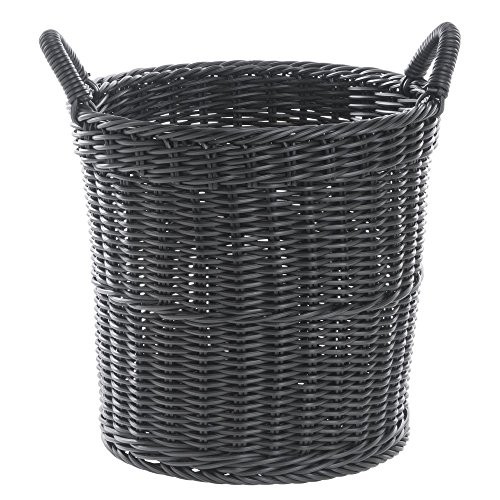 HUBERT® Black Display Basket - 14"Dia x 18"H