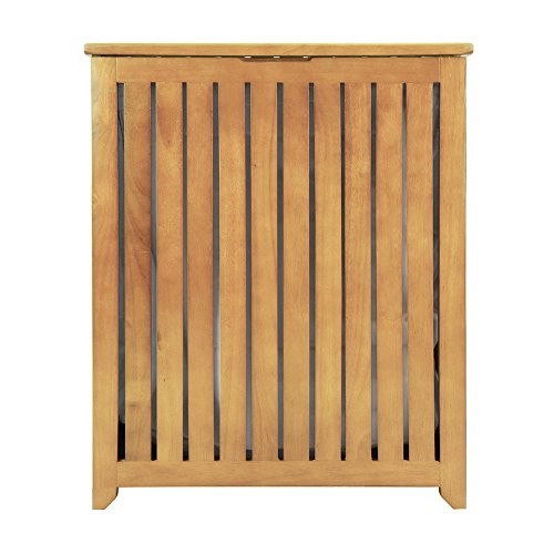 Spa-Style Bamboo Laundry Hamper Laundry Hampers