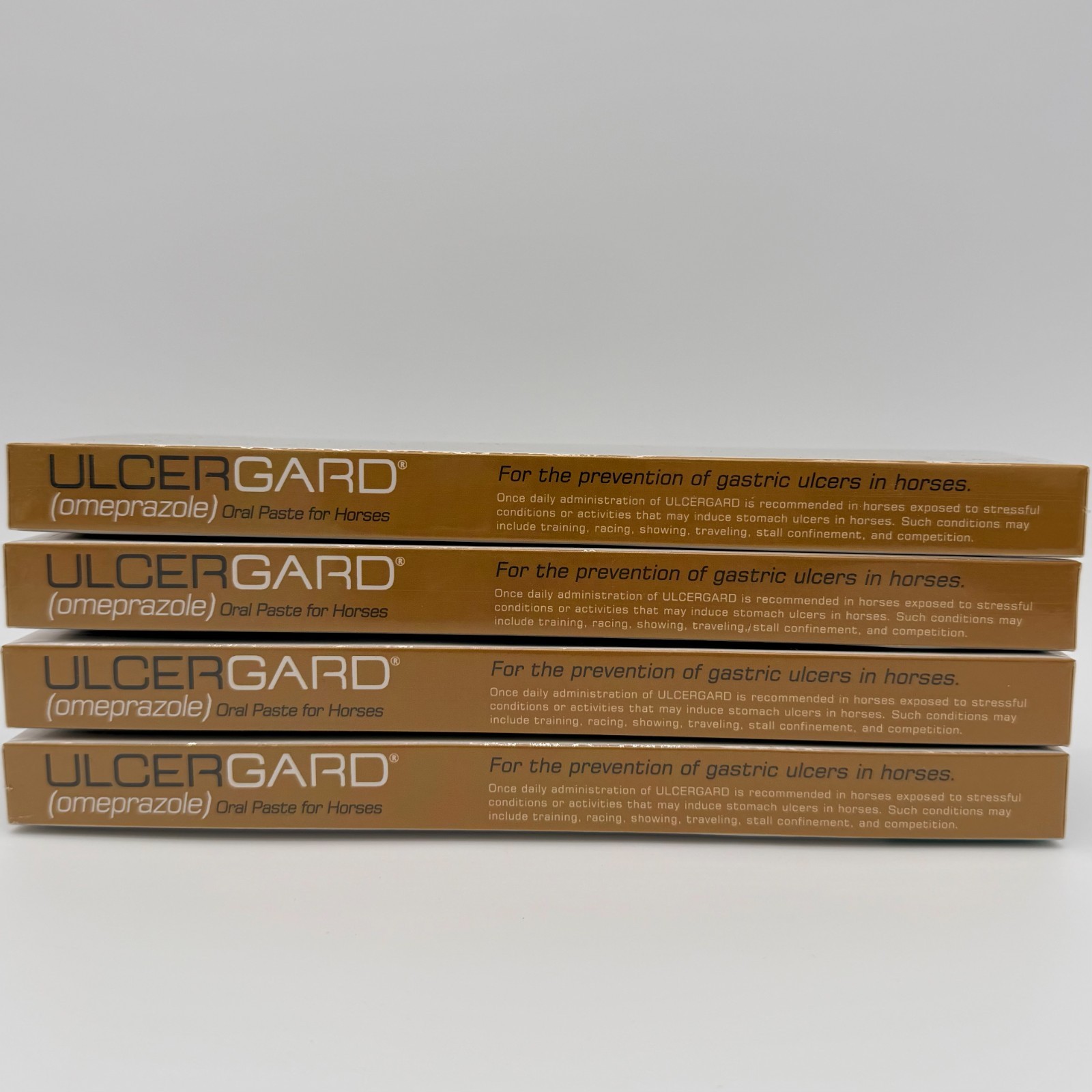 4 PACK Ulcergard (16 Doses) Oral Paste Syringe (6.15 Gm) New Version-See details