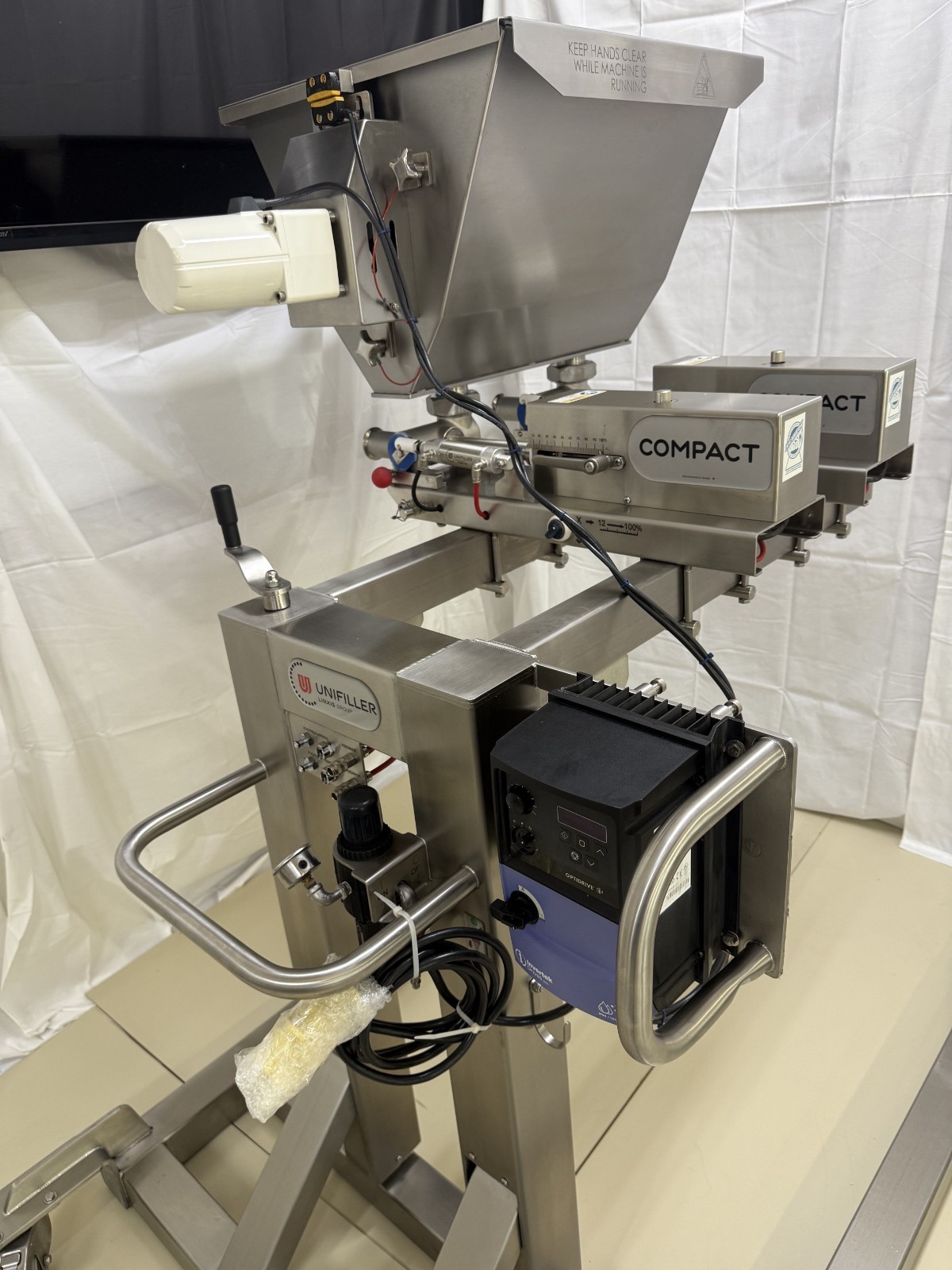 UNIFILLER LINXIS Dual Compact Depositor 3800SV NEW Never Used with EXTRAS!