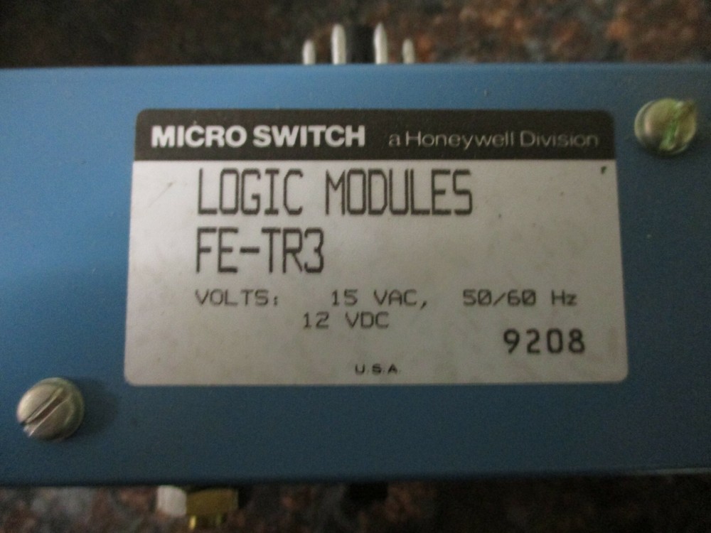 HONEYWELL MICRO SWITCH LOGIC MODULES FE-TR3 NOS FREE SHIPPING