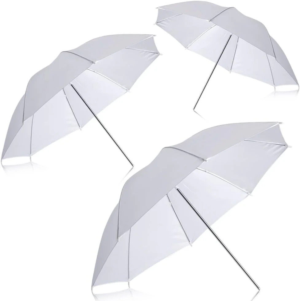 Professional 33" Studio Lighting Reflective Umbrella Translucent White Soft Ligh