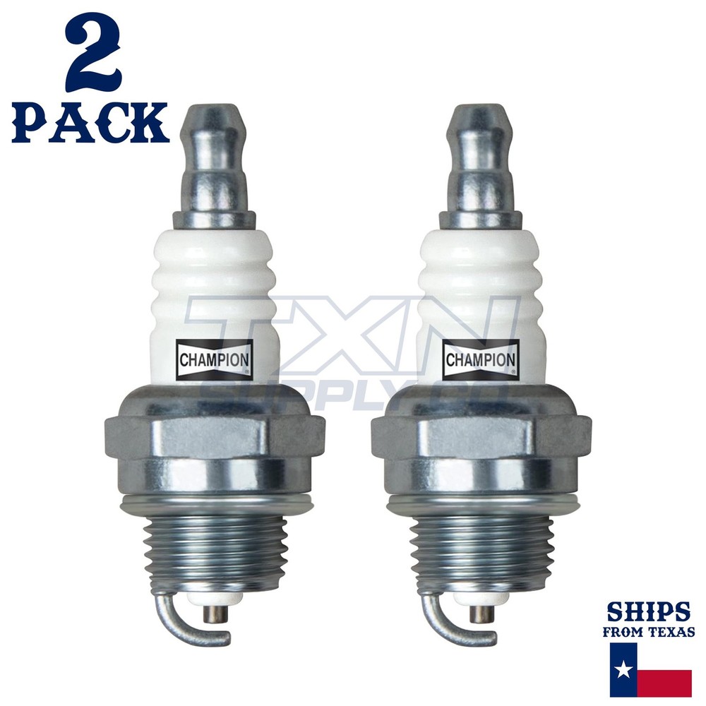 2 Pack Champion Spark Plug - For MS660 STIHL Chainsaw