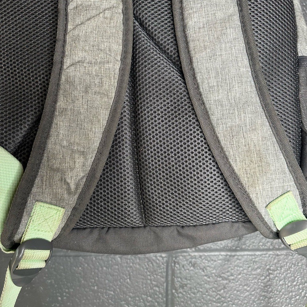 Eastsport Gray and Green Backpack