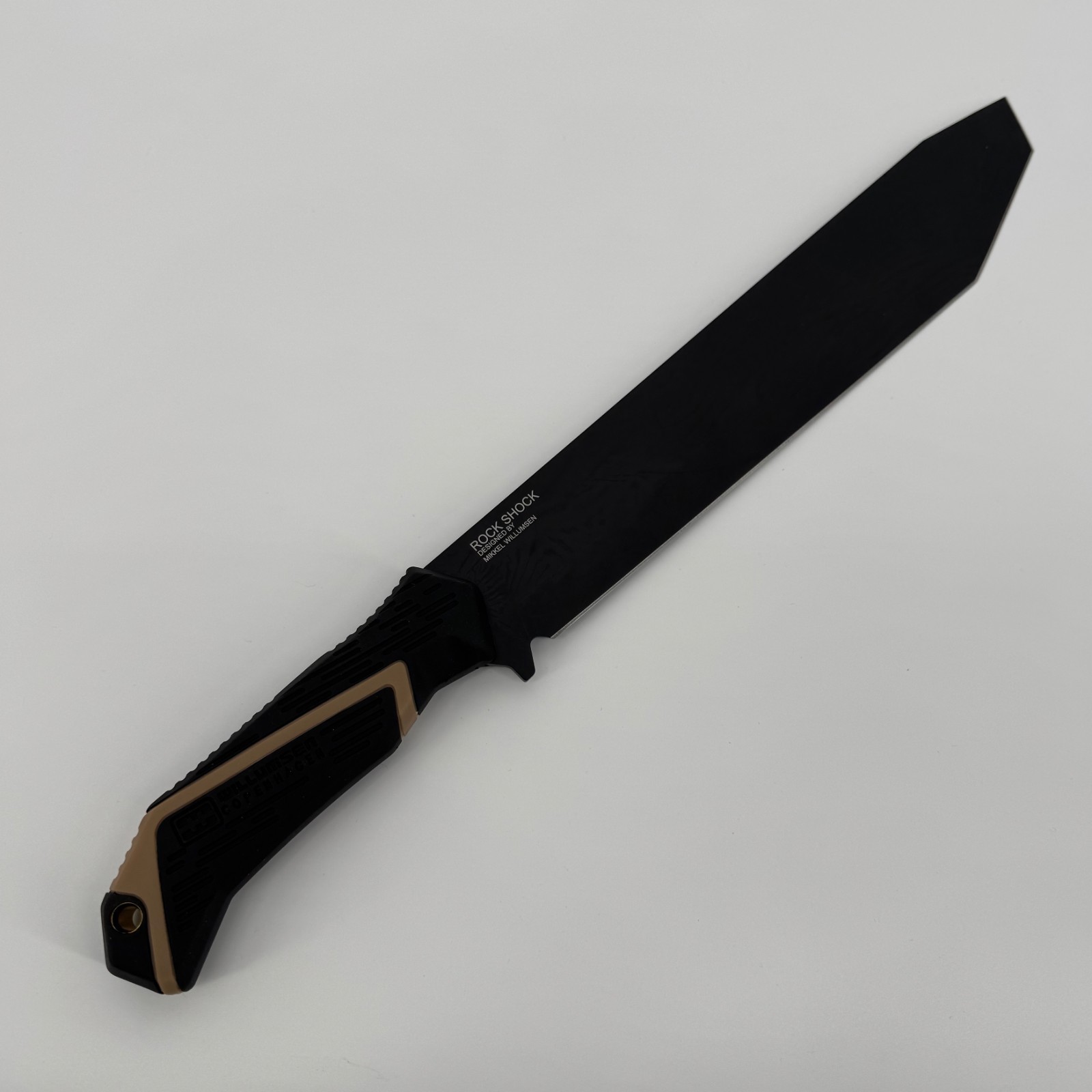 Mikkel Willumsen Rock Shock Fixed Blade Machete Hunting Survival Outdoor Knife