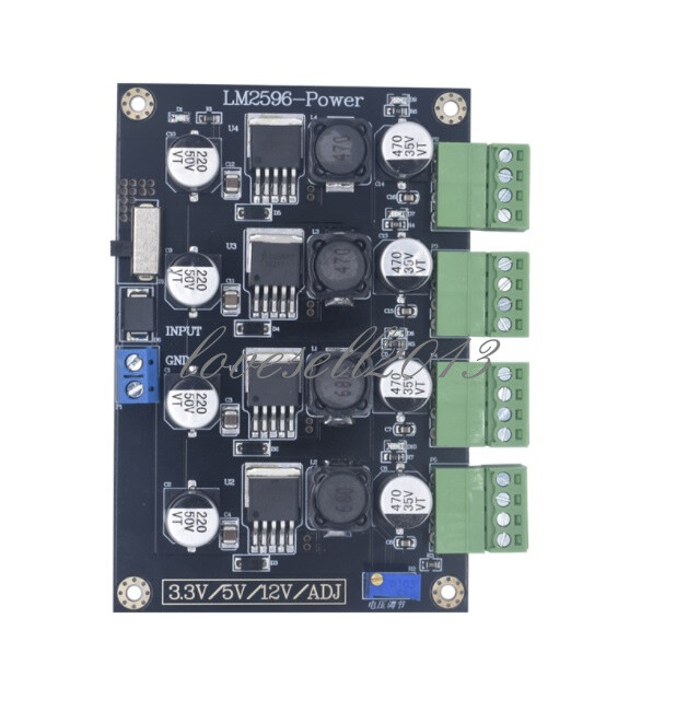 Multiple Switching Power Supply Board DC-DC Step-Down Module 5V-40V LM2596 NEW