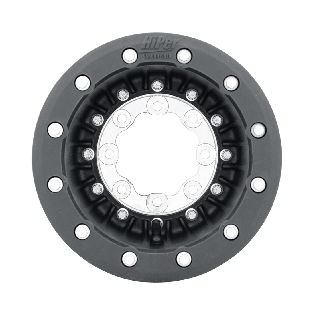 HiPer Technology Tech 3 Carbon Composite Double Beadlock Wheel - 0990-YHR-DBL-BK
