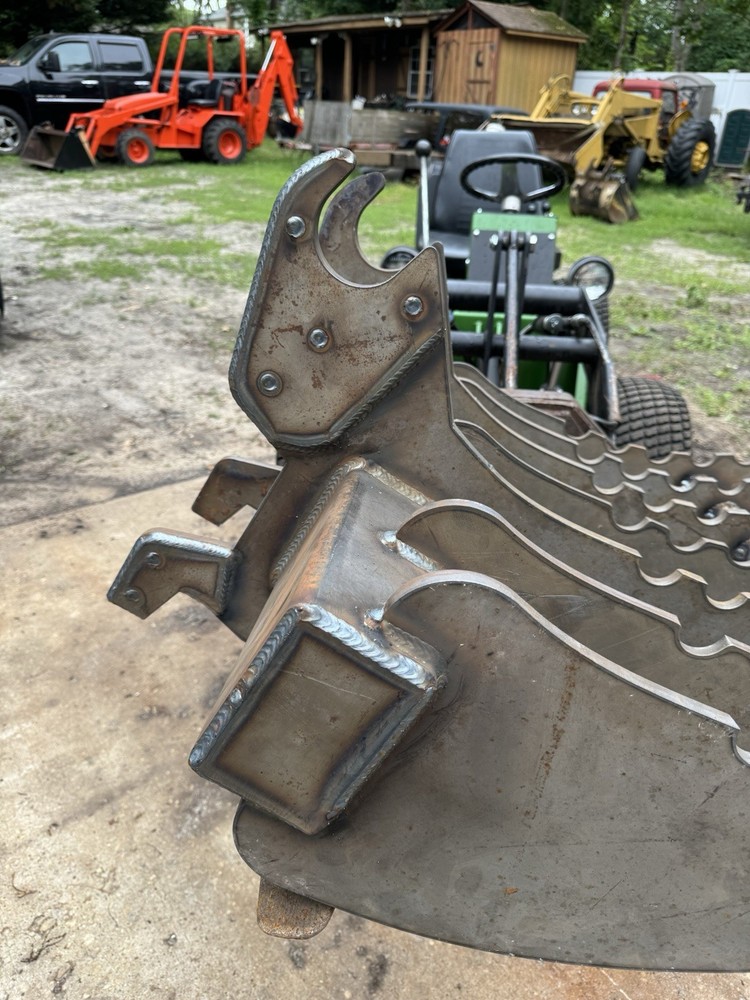 John Deere Wedge Lock Excavator Rake Attachment