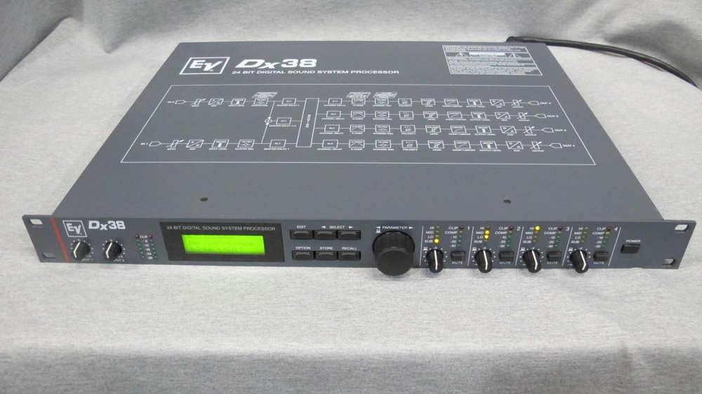 Electro-Voice EV Dx38 Digital Sound System Processor