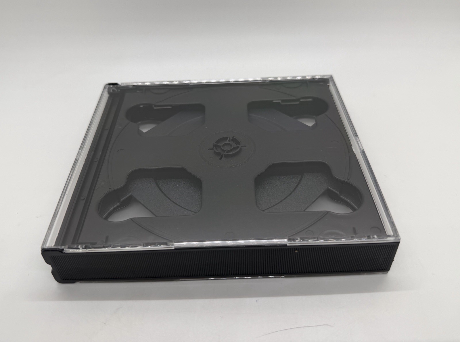 5 PCS 24MM Multi-6 6 Disc CD Jewel Case with 3 Flip Black Trays, 6CD JEWEL BOX