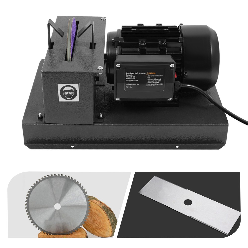 1700 RPM Lawn Mower Blade Sharpener Blade Sharpening Blade Grinding Machine