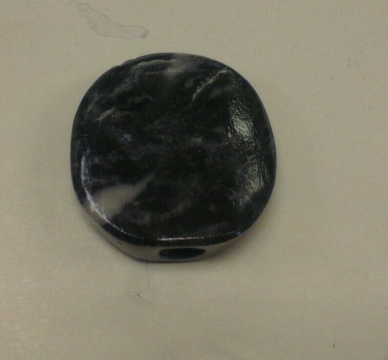 REGULAR ONYX ROUND SMOKING STONE CARVED CIGARETTE HOLDER 1.75" SMALL CIGAR for 1