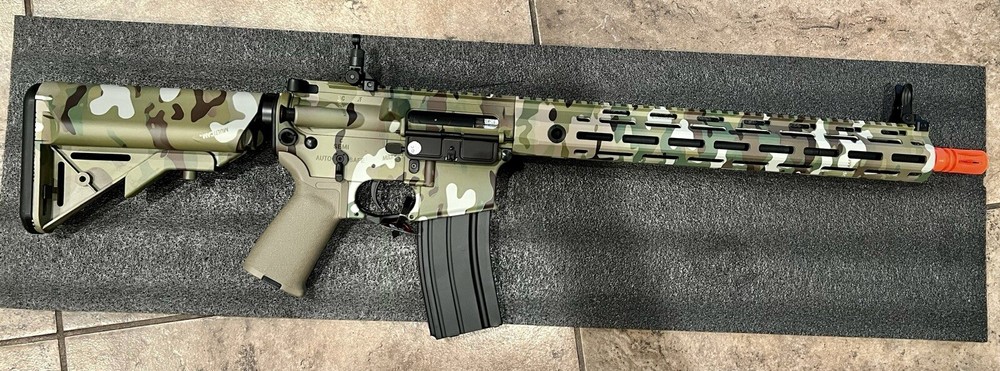 Matrix Custom Full Metal M4 RIS Airsoft AEG (Multicam) - New