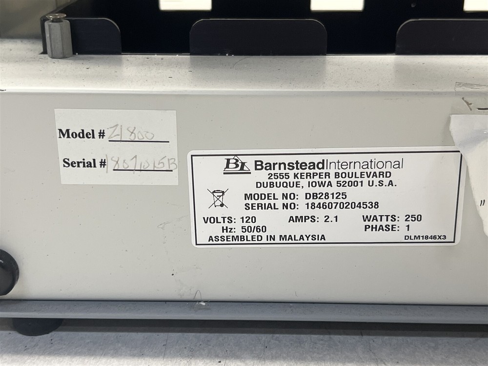 Barnstead Thermolyne Type 28100 Dri-Bath As-Is