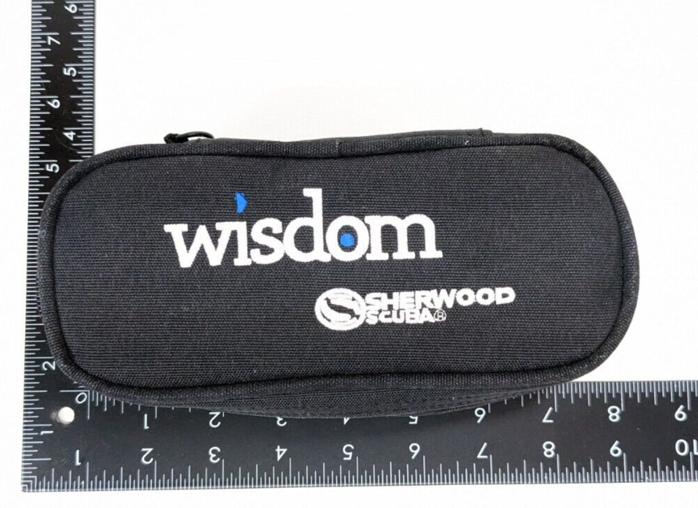 Sherwood Wisdom Padded Scuba Dive Console Computer Pocket Protector Case Diving