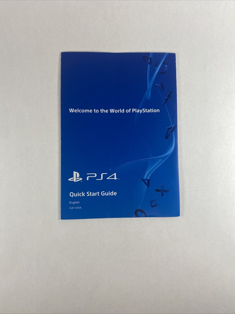 PlayStation 4 Safety Guide Sony *GOOD CONDITION*