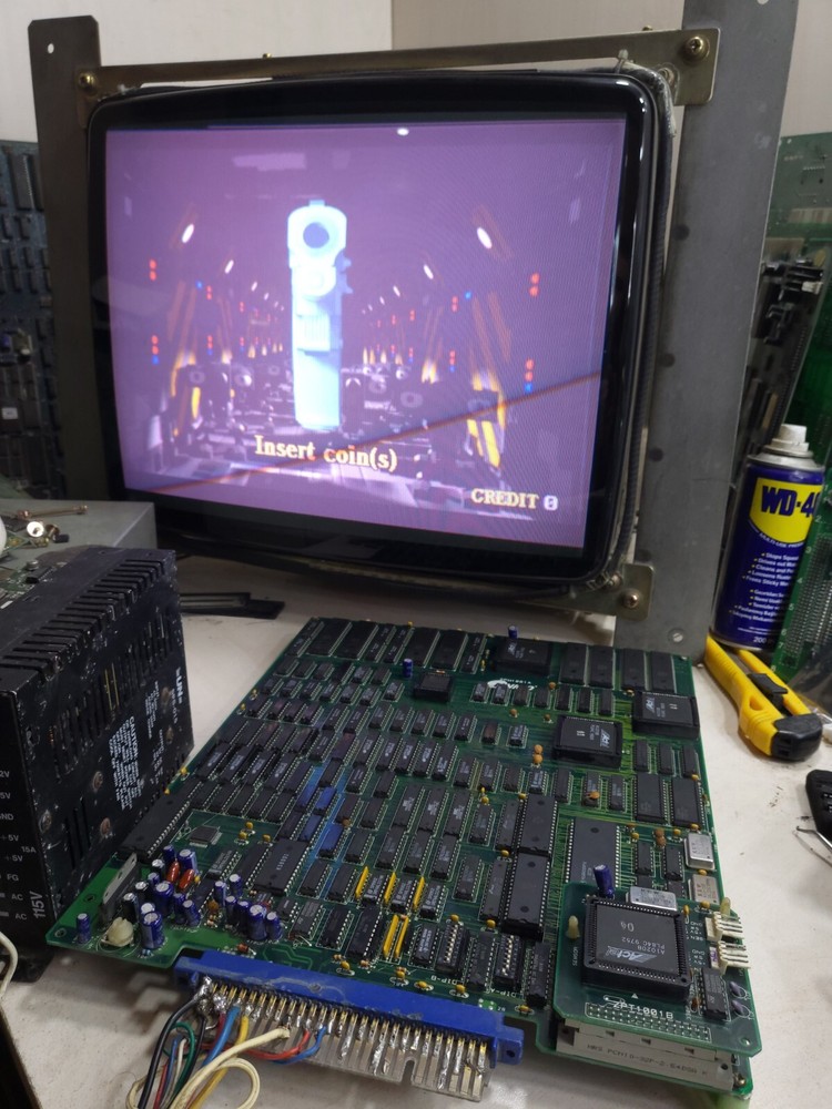 ZERO POİNT ARCADE PCB JAMMA TESTED WORKING