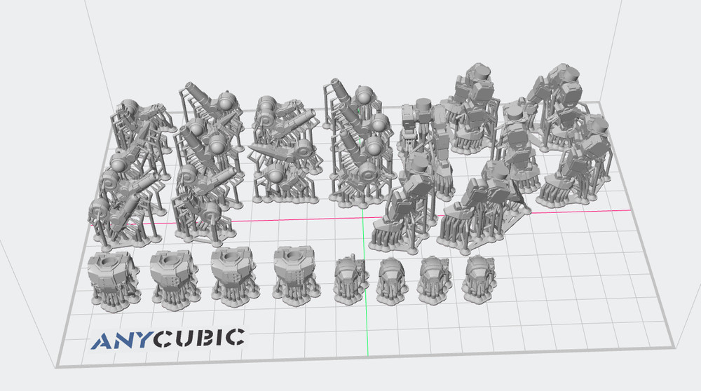 Locust Labs Verteidiger (American Mecha Proxy Vindicator) 4 Mech Kit!