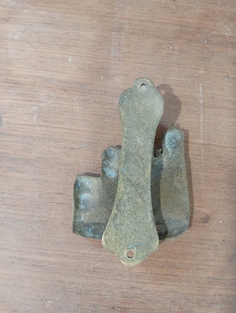 Old solid brass York Minster door knocker