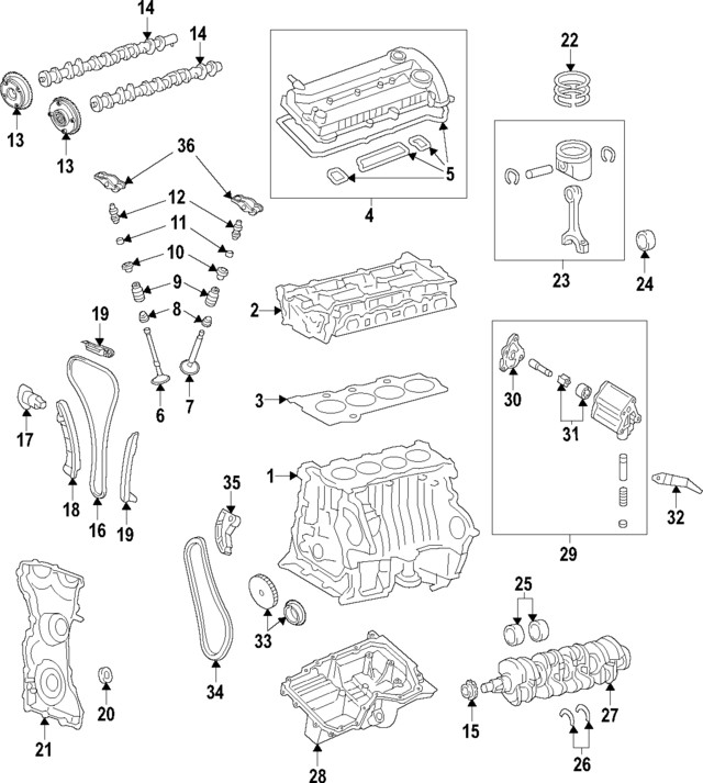 Genuine Mazda Engine Valve Spring Retainer Keeper LF02-12-114