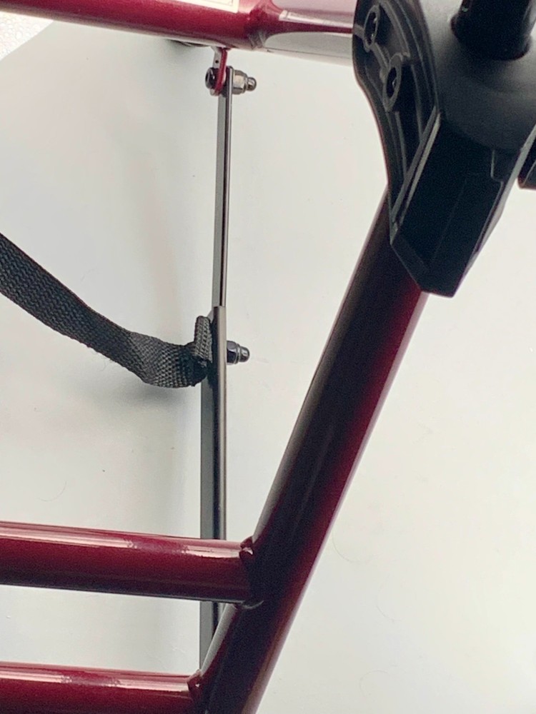 Folding Hinge Pull Strap. For The Homland Rollator Walker R2 w/ 8 " Wheels