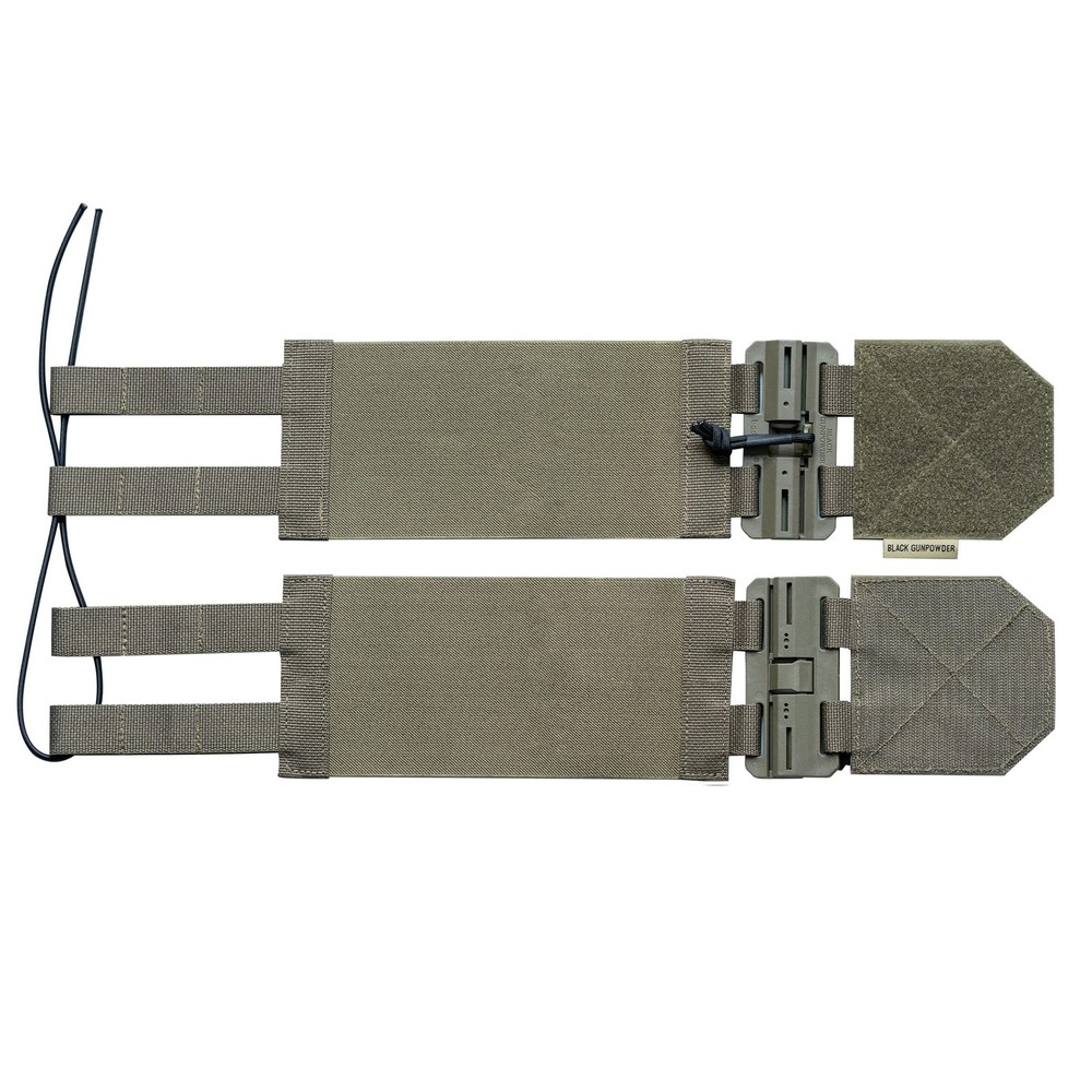 Elastic Tactical Quick Release Cummerbund Elastic String Magnetic Buckles Mod...