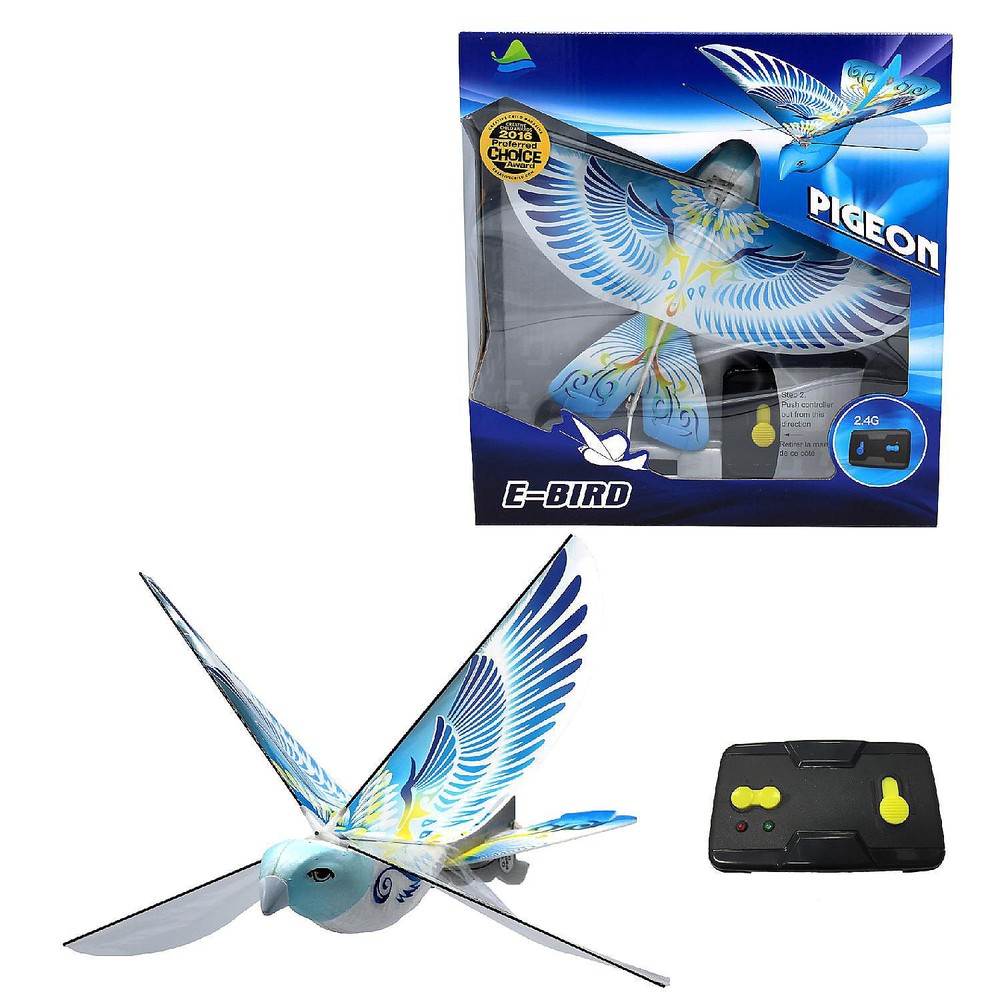 eBird RC Blue Pigeon Remote Control Bird Toy