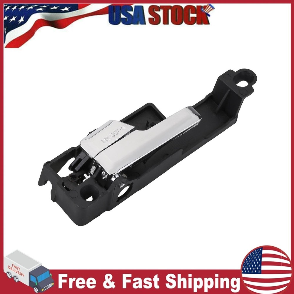 Left Driver Front Inner Inside Door Handle Chrome 2006-2012 For Ford Fusion US