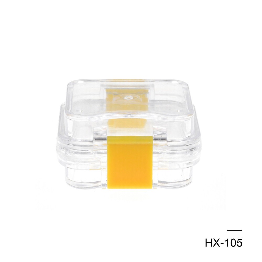 50 Boxes Dental Denture Storage Box Case Protector Container With Film Membranes