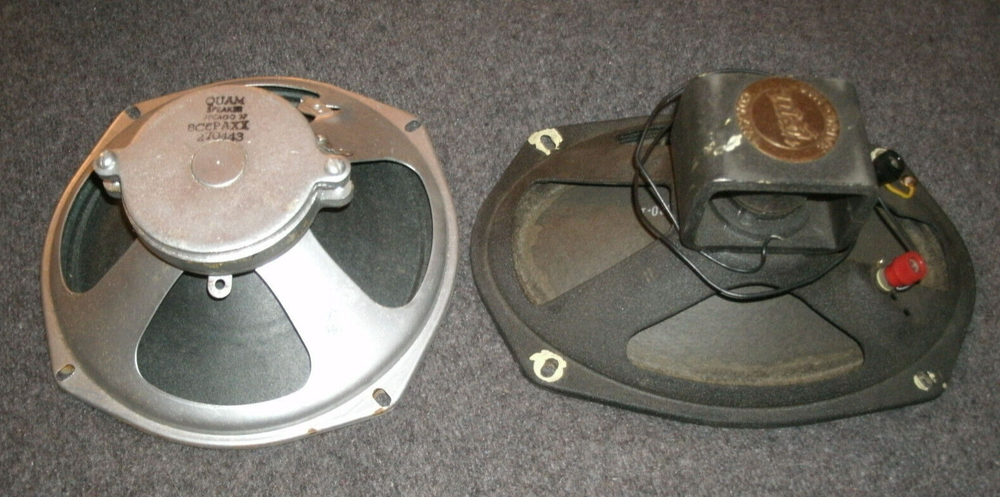 Two NOS speakers NIB Utah & Quam Tested