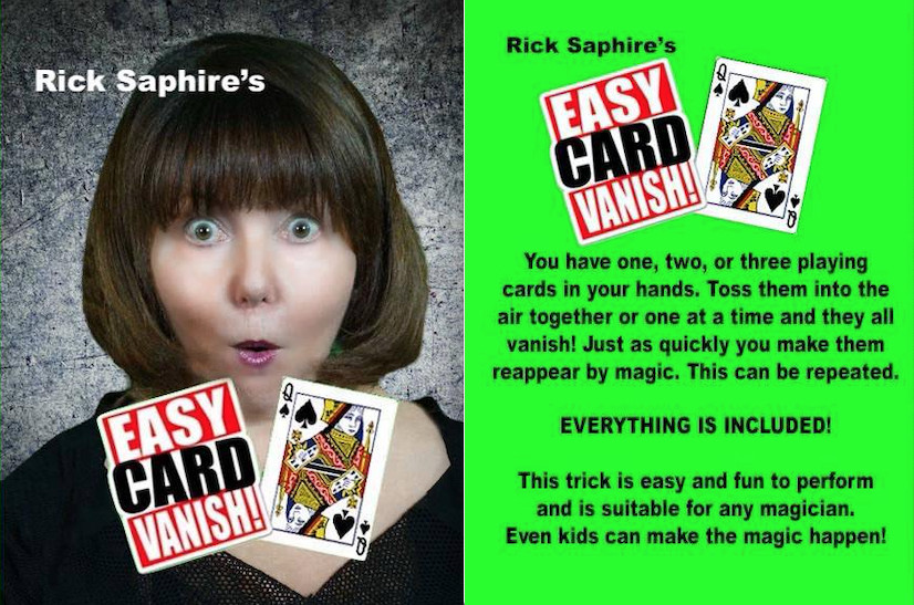 Rick Saphire's Easy Card Vanish - Magic Trick