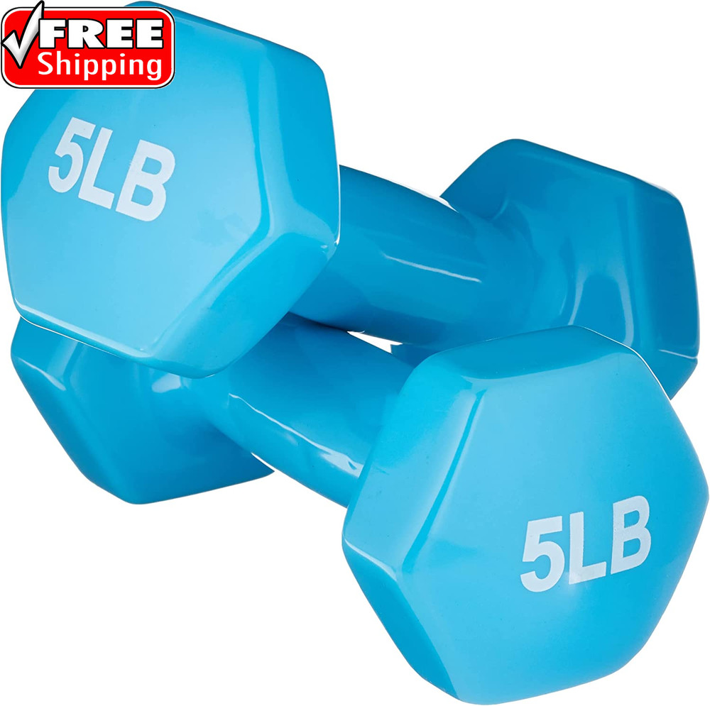 Vinyl Coated Dumbbell Hand Weights