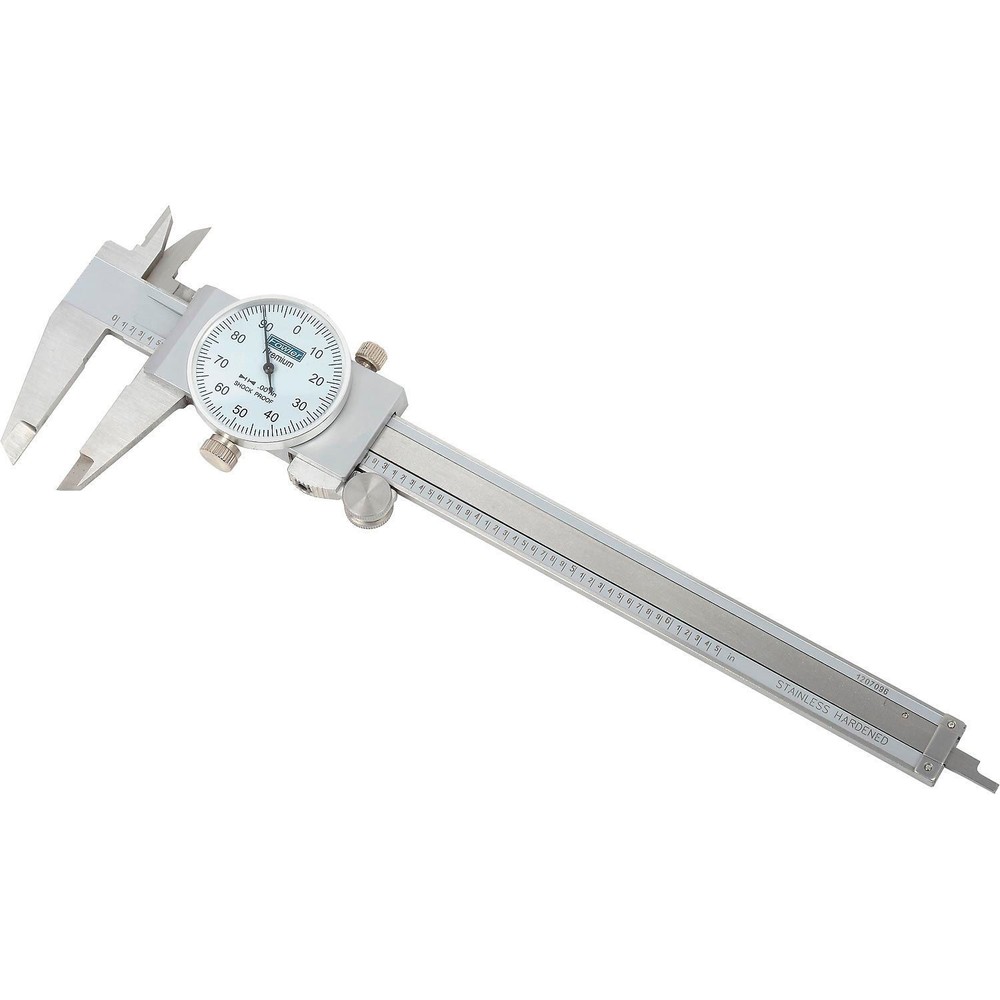 Fowler 52-008-706-0 6" Shockproof Dial Caliper W/Thumbroll